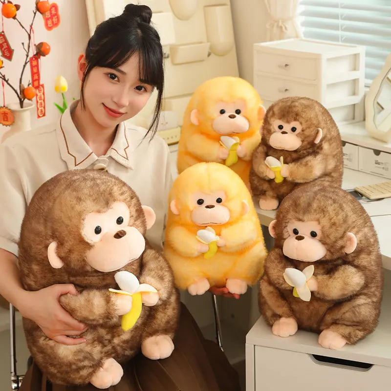 Nana the Kawaii Monkey with Banana Plush