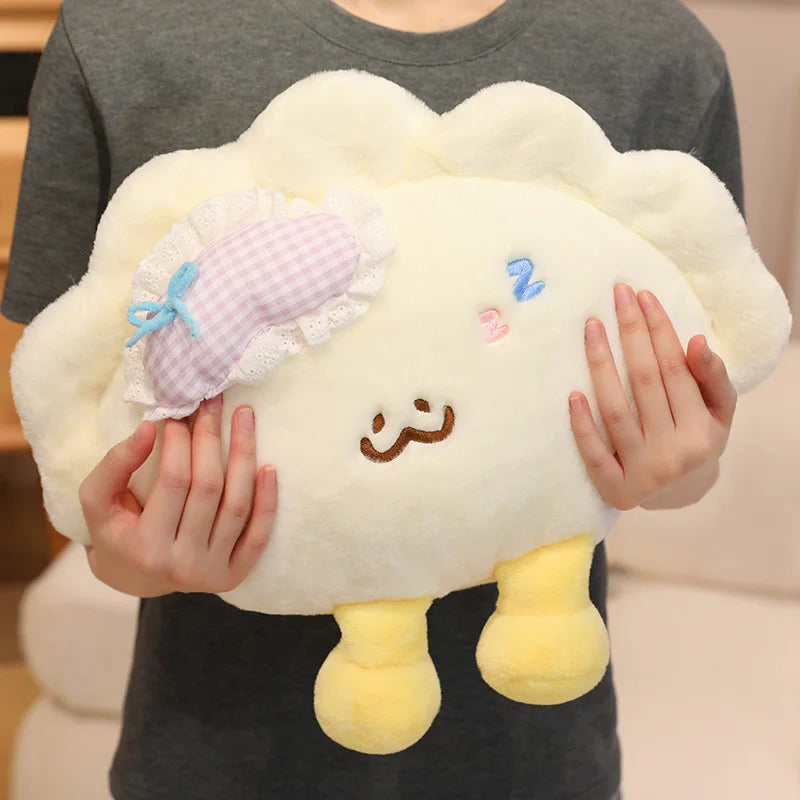 Dimsum the Squishy Kawaii Dumpling Sofa Plush Pillow