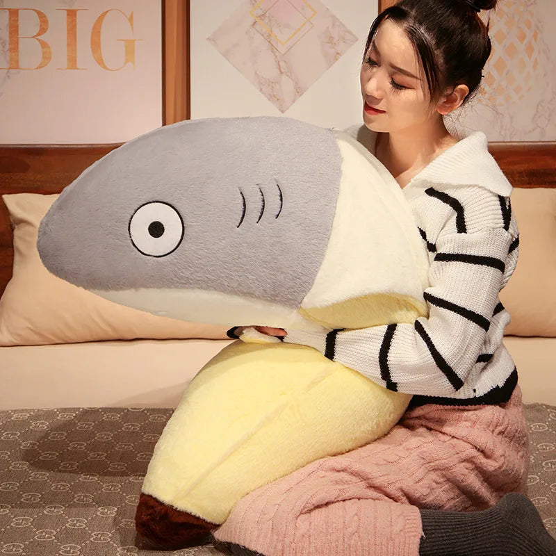 Banny the Kawaii Shark Banana Shapeshifting Plush