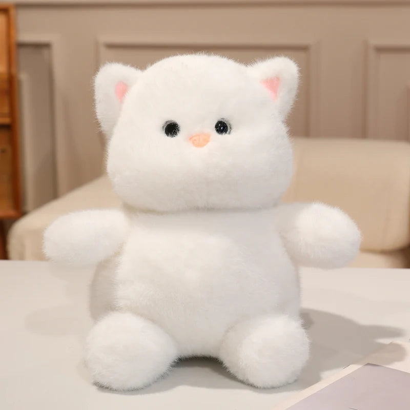 Dreamy White Cat Plushie