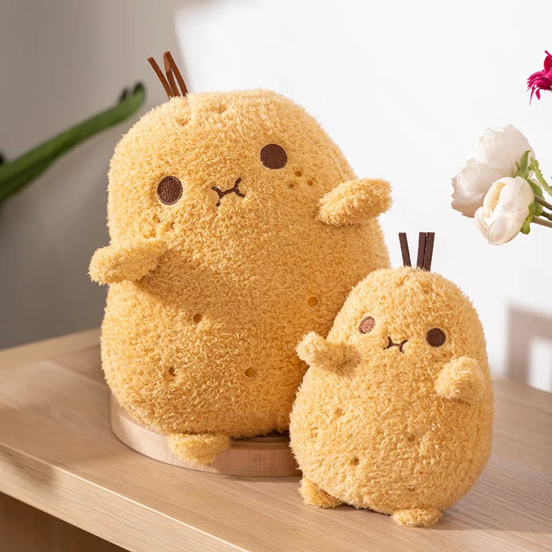 Goldie the Squishy Yellow Potato Plush Pillow