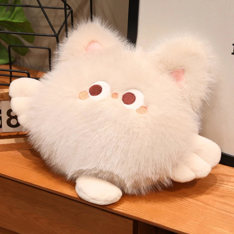 Misty the Slouchy Grey Cat Plushie