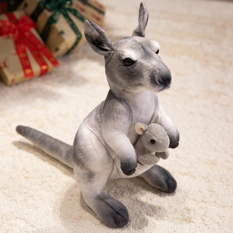 Joey the Chubby Mama Kangaroo Kawaii Snuggle Plushie