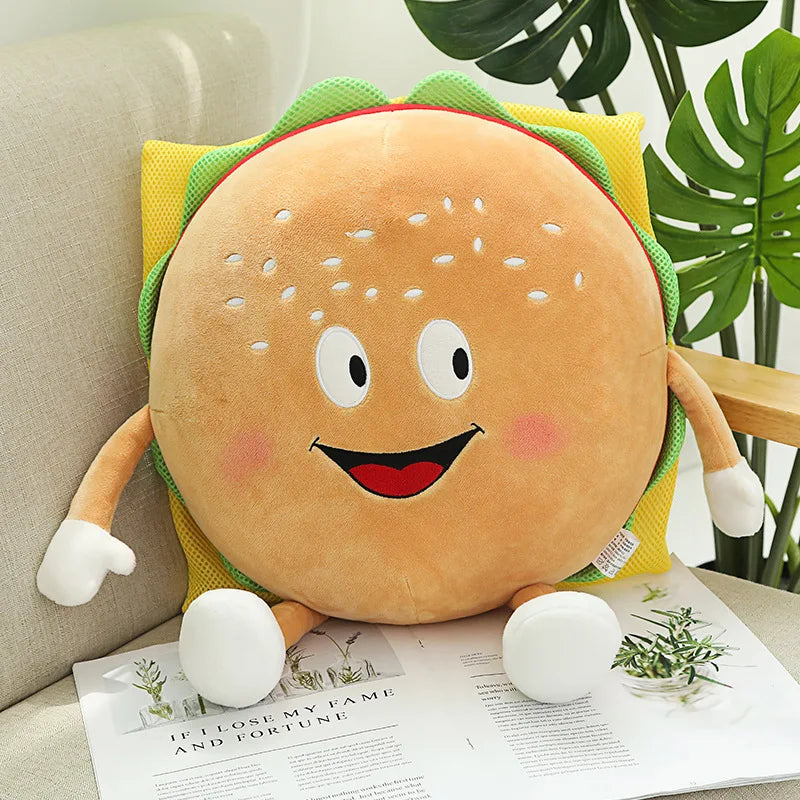Bites the Kawaii Fast Food Plush Pillow Set