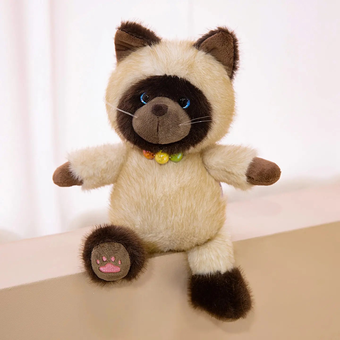 Suki the Cuddly Kawaii Siamese Kitten Snuggle Plushie