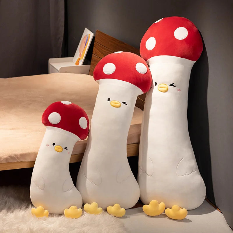 Veggie the Kawaii Giant Long Mushroom Eggplant Carrot Cosplay Plush