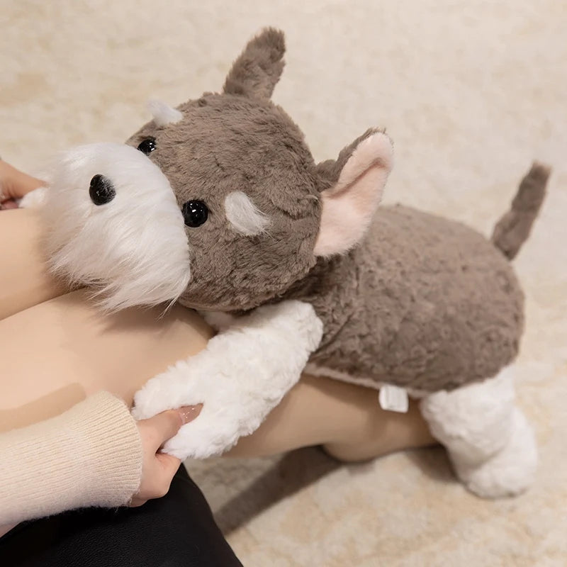Schnauzer the Soft Simulation Dog Plushie