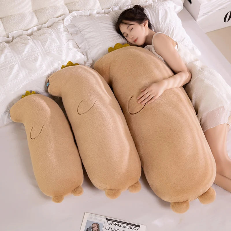 Capy the Runny Nose Fluffy Capybara Plush Pillow