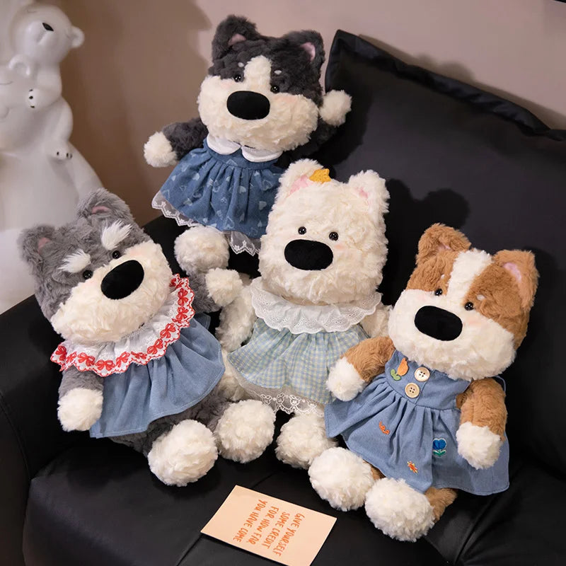 Westie the Adorable Dressed-Up Kawaii Terrier Plushie