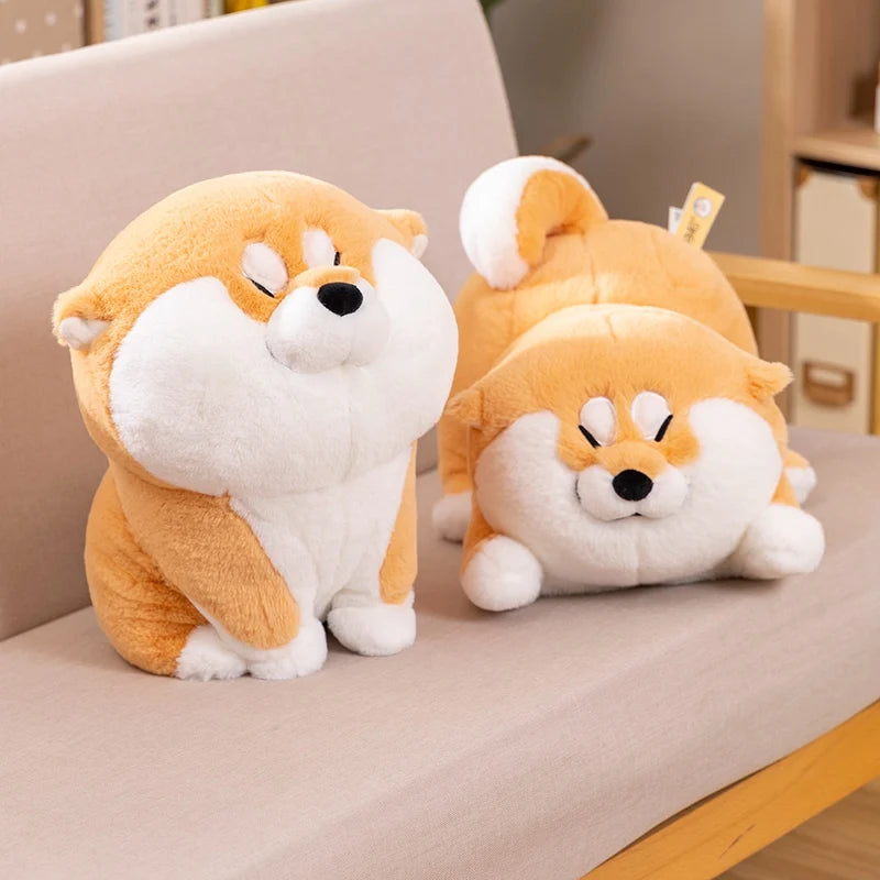 Akita the Soft Shiba Inu Puppy Sleeping Plushie