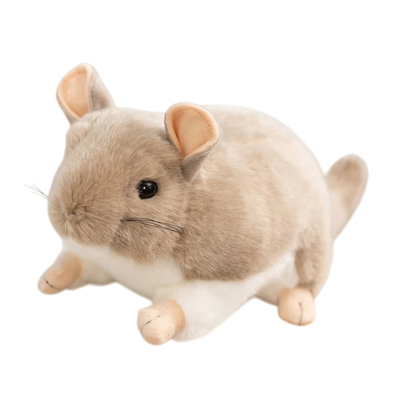 Lifelike Chubby Hamster Plushie