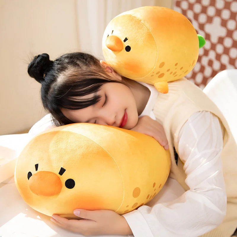 Sandy the Soft Seal Mango Plush Cushion Plushie