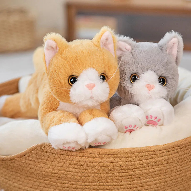Mittens the Soft Realistic Kitten Simulation Plushie