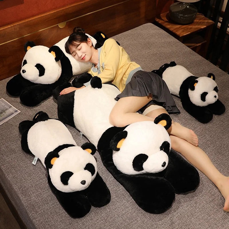 Bamboo the Giant Sleeping Panda Snuggle Pillow