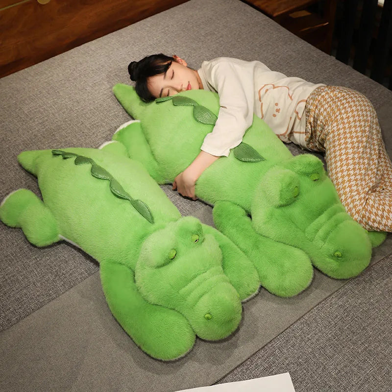 Chomper the Giant Lazy Crocodile Plushie