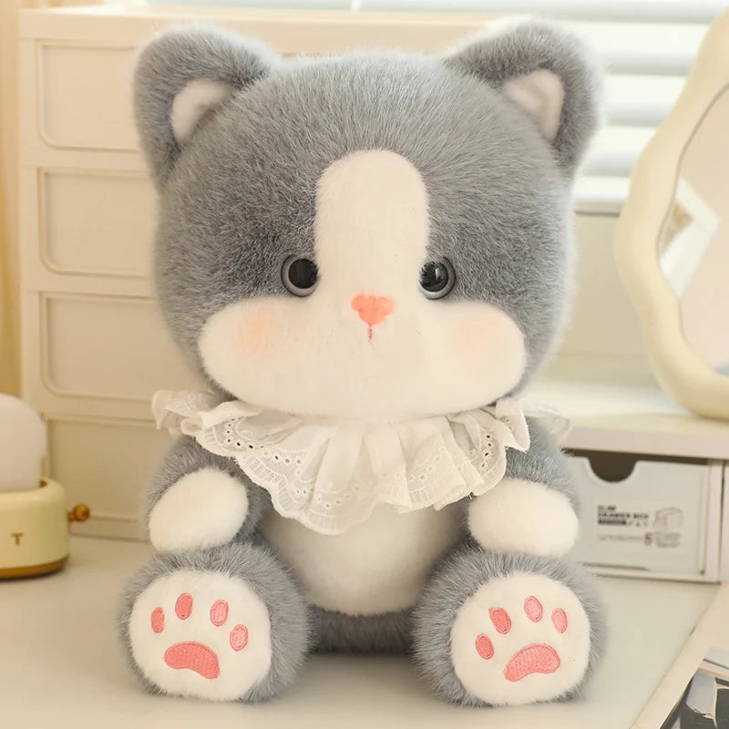 Snuggly Kawaii Cozy Kitten Cat Snuggle Plushie