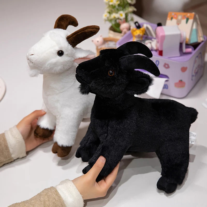 Patches the Soft Simulation Goat Plush