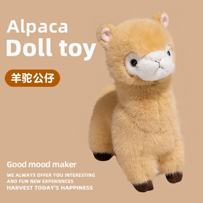 Fluffy Kawaii Alpaca Lamb Snuggle Plushie