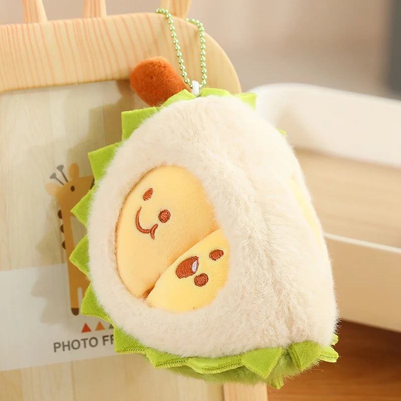 Durian the Tearable Fruit Cartoon Plush Pillow