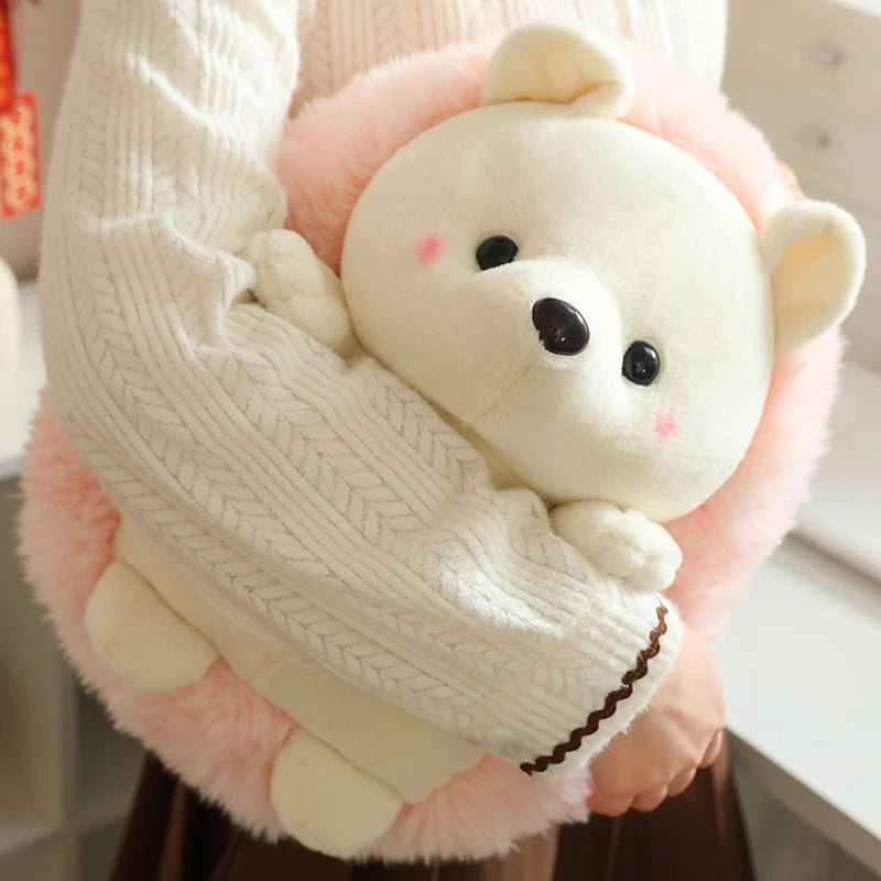 Dimply the Kawaii Hedgehog Cozy Keychain Plushie