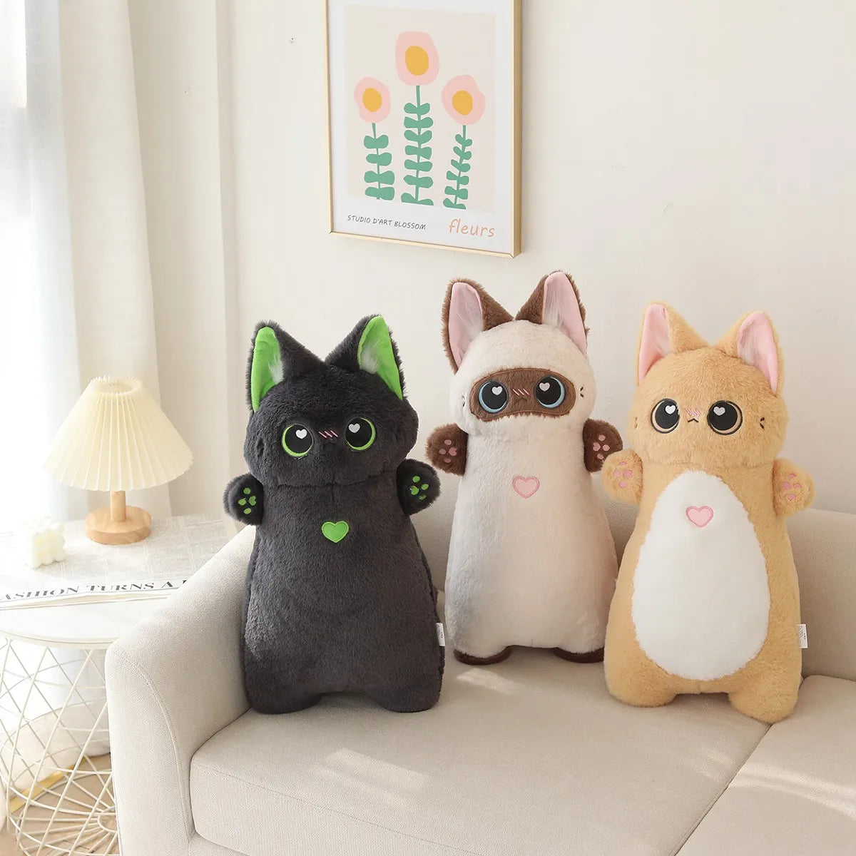 Noodle the Long Standing Siamese Snotty Pig Body Pillow