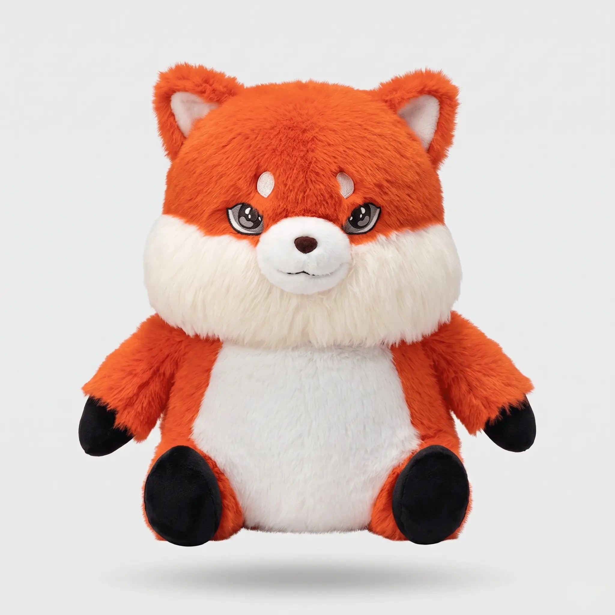 Amber the Kawaii Fox Snuggle Plush Pillow