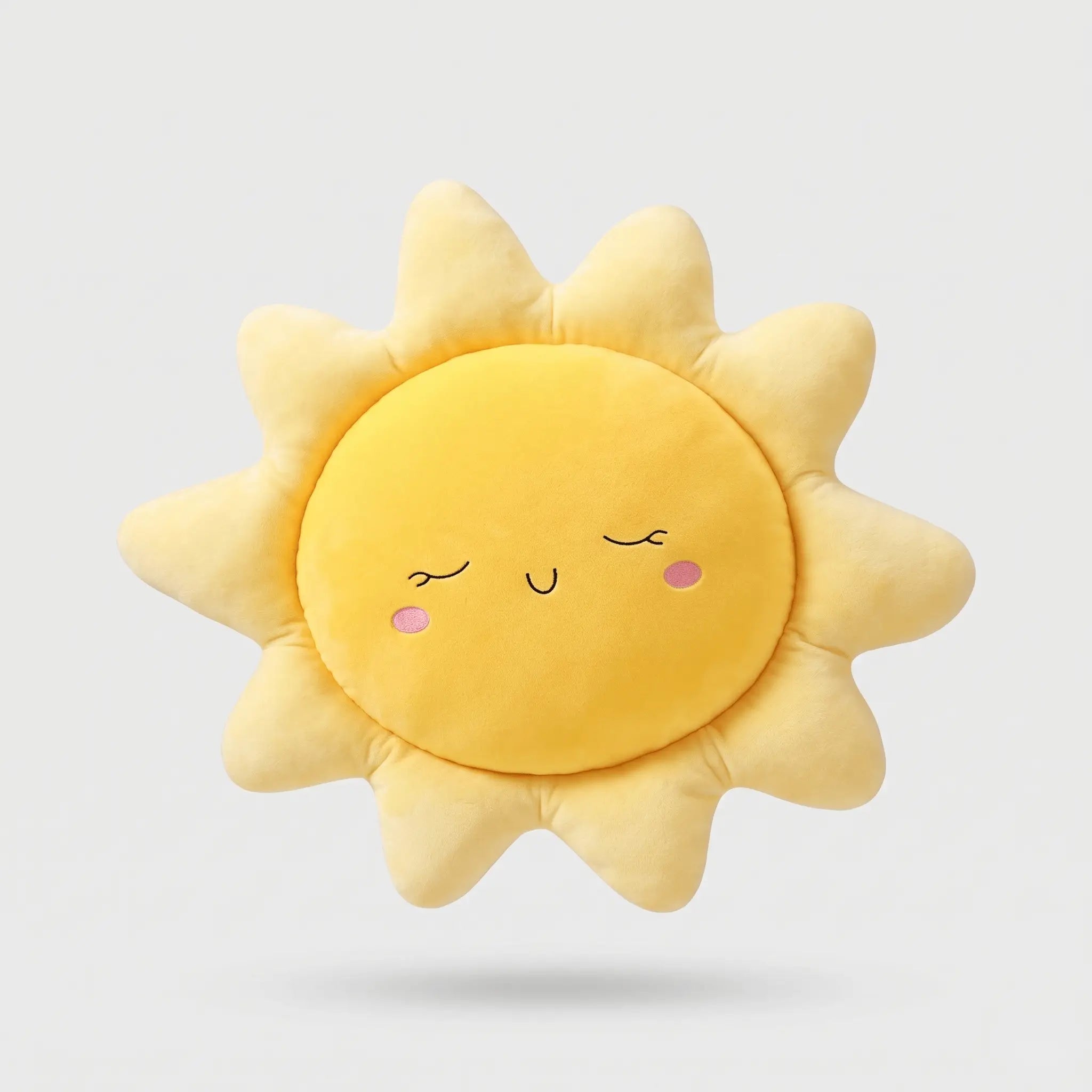 Sunny the Squishy Sun Cloud Plush Car Pillow