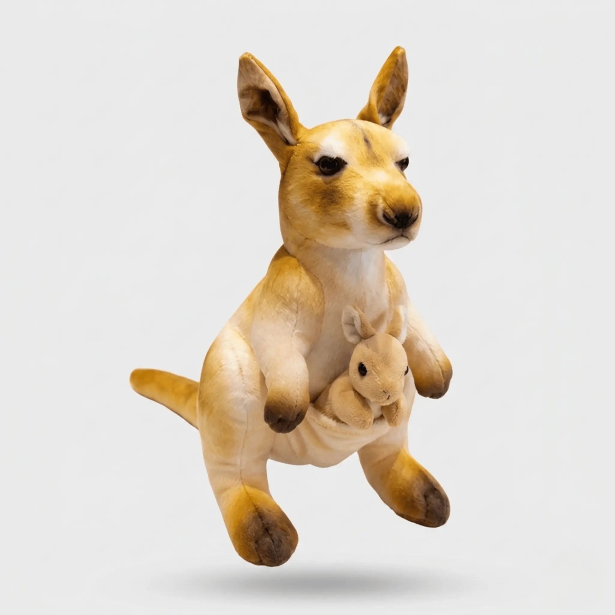 Joey the Chubby Mama Kangaroo Kawaii Snuggle Plushie