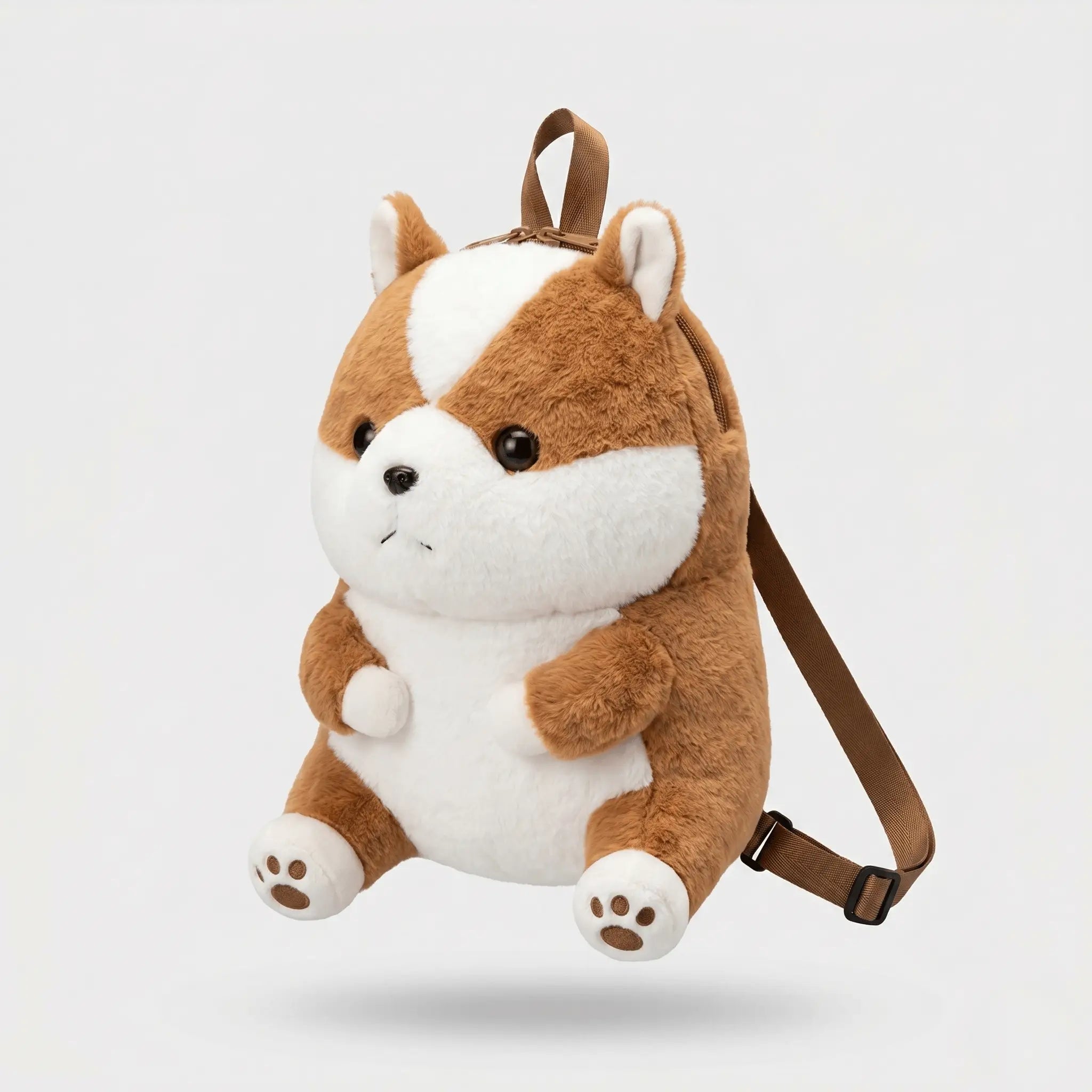 Biscuit the Kawaii Dog Pig Shiba Inu Backpack Plush