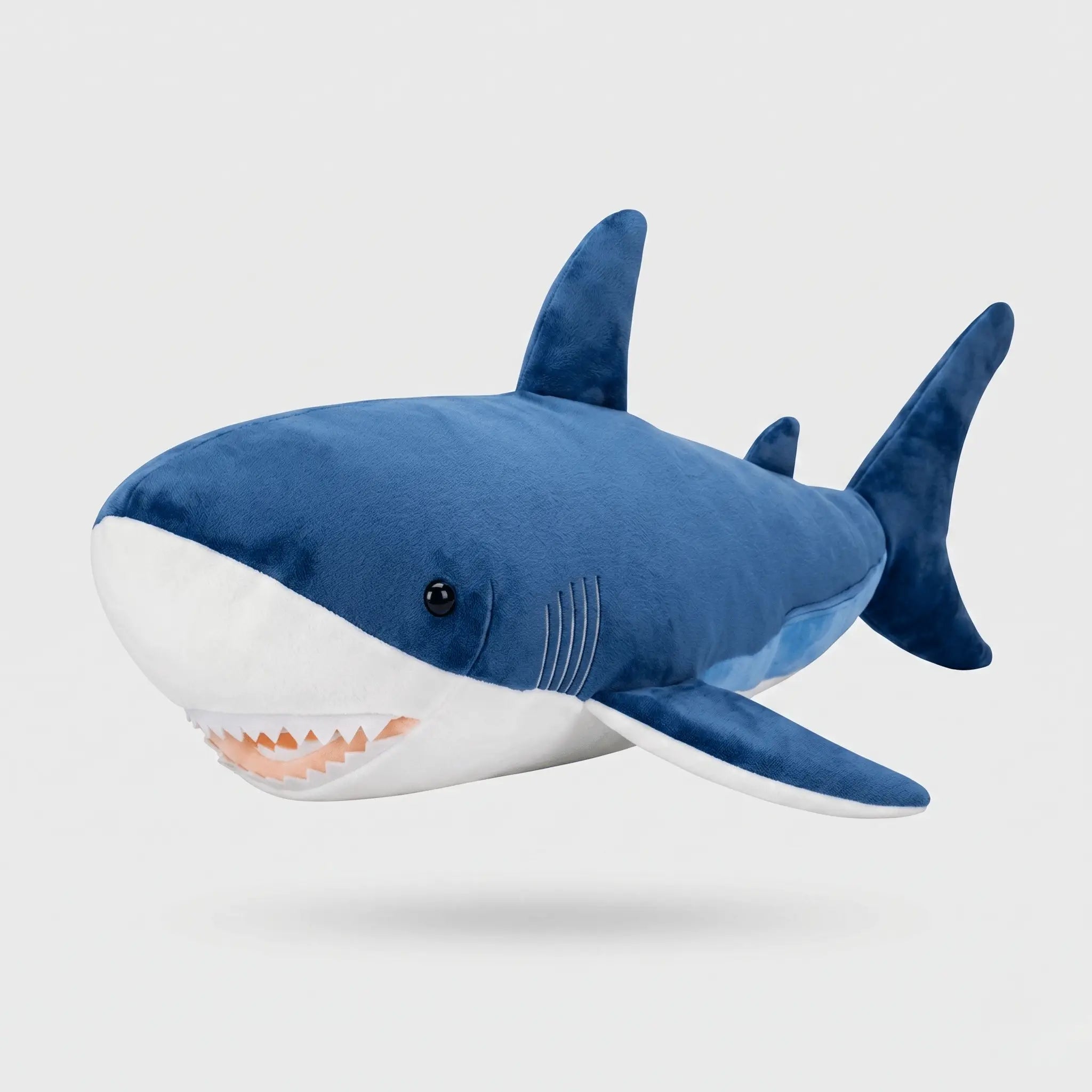 Finn the Chonky Sleeping Shark Snuggle Pillow