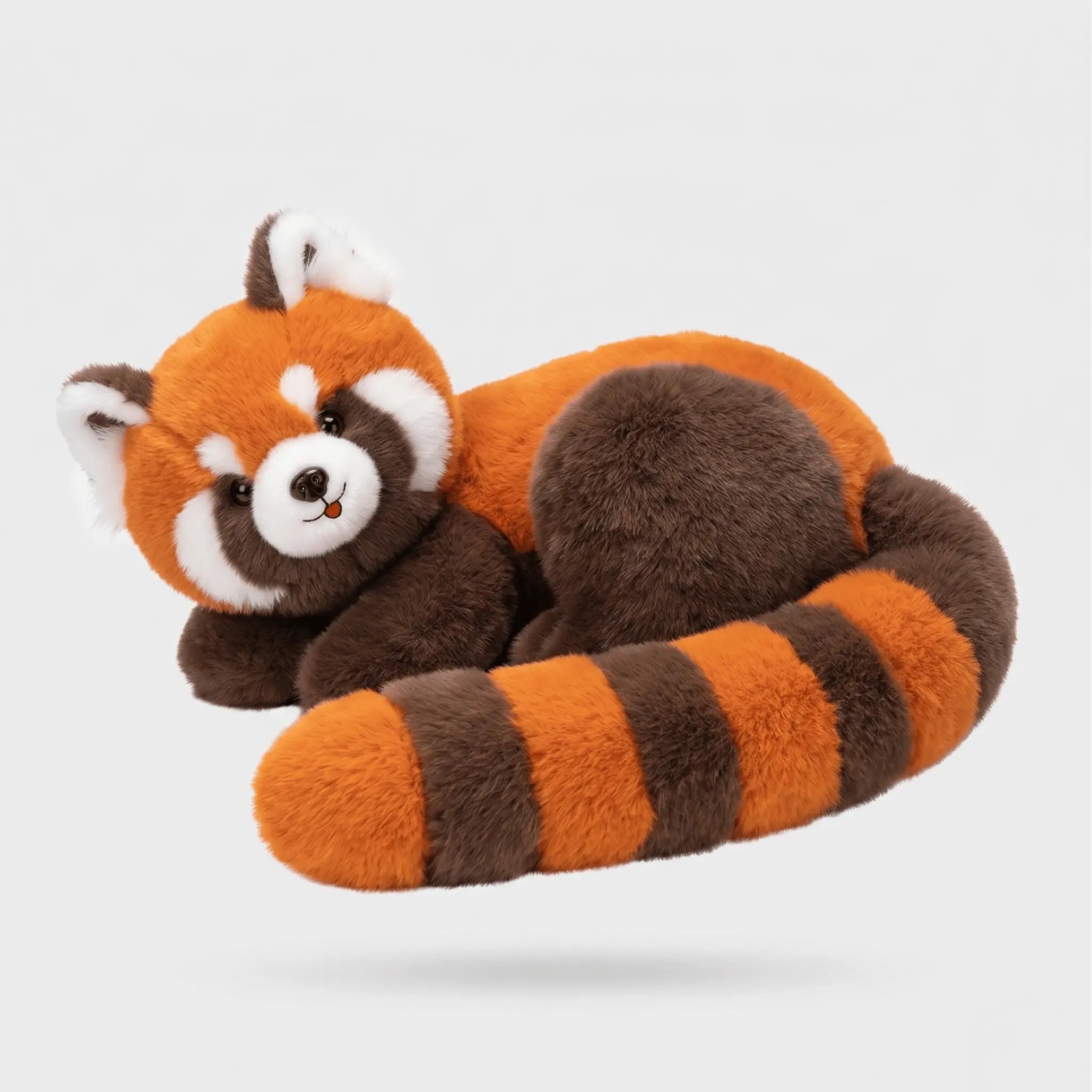 Maple the Realistic Lying Red Panda Plush