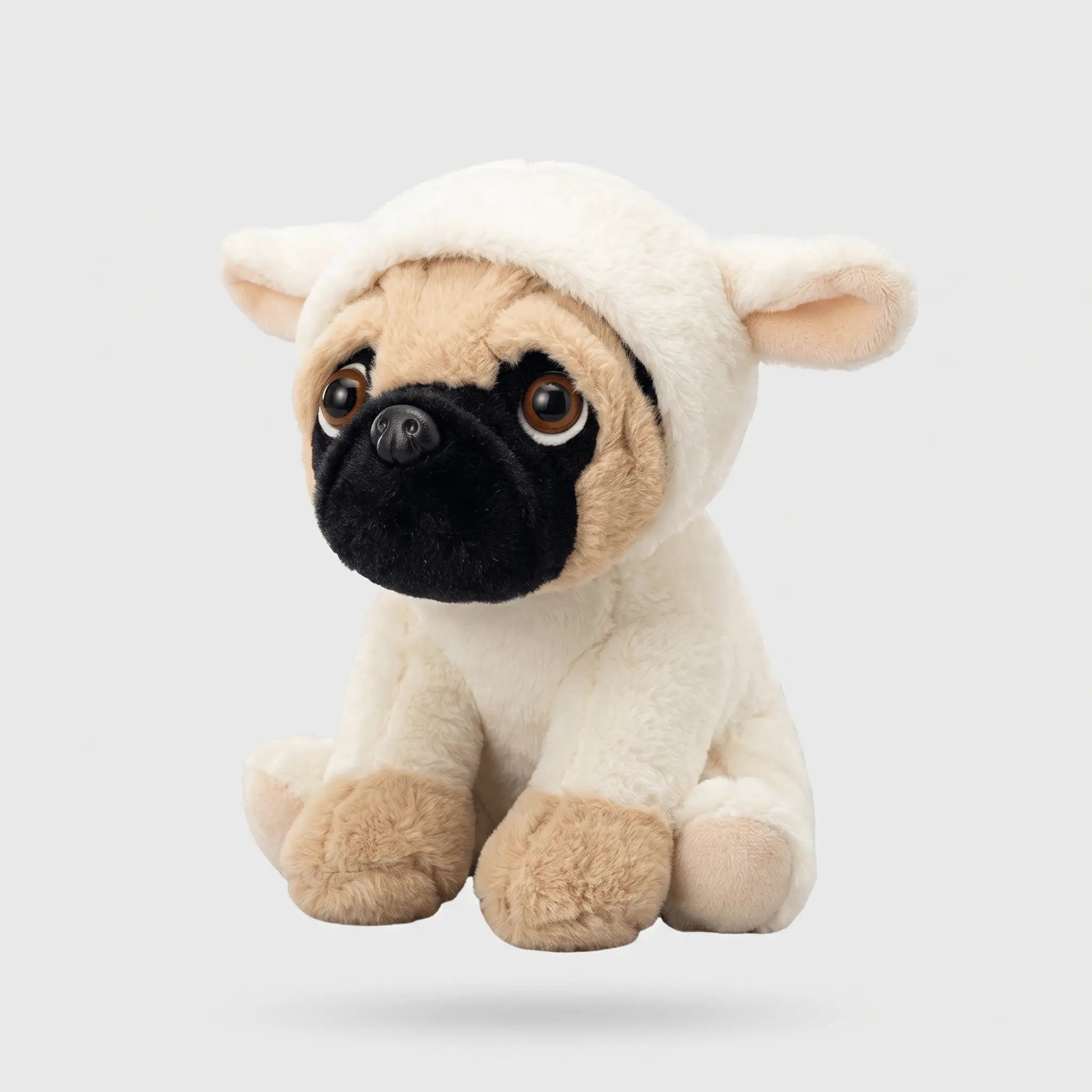 Wrinkles the Kawaii Shar Pei Pug Simulation Puppy Plushie