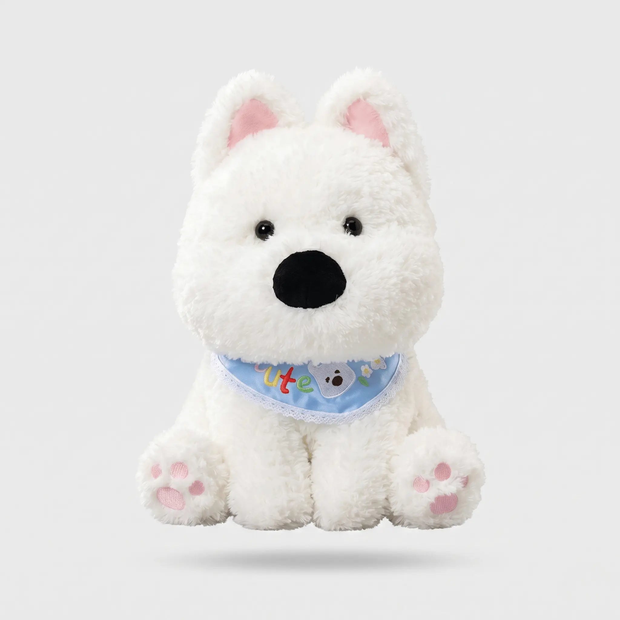 Westie the Kawaii White Terrier Dog Plush Pillow