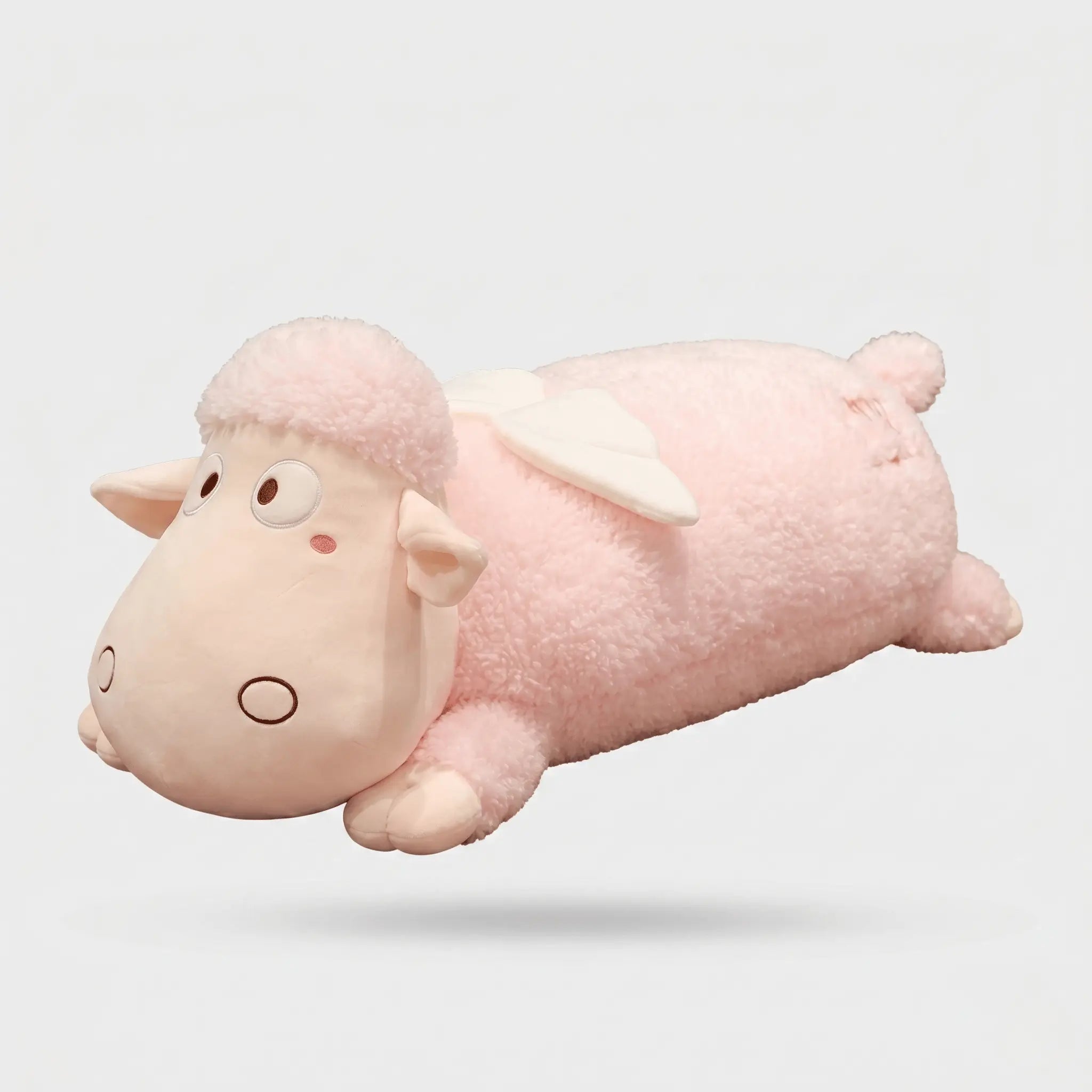 Woolly the Kawaii Long Sleeping Sheep Plush Pillow