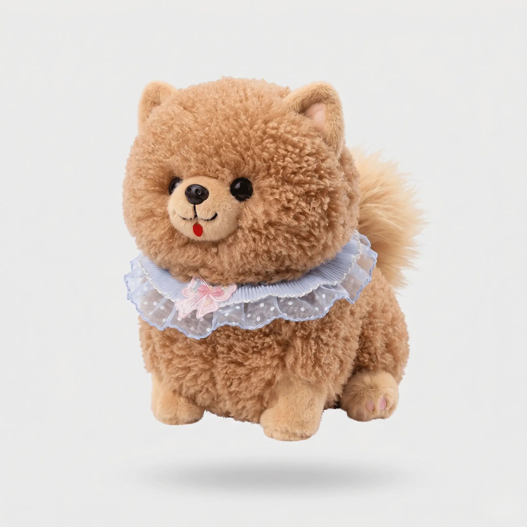 Pompom the Realistic Pomeranian Dog Plush
