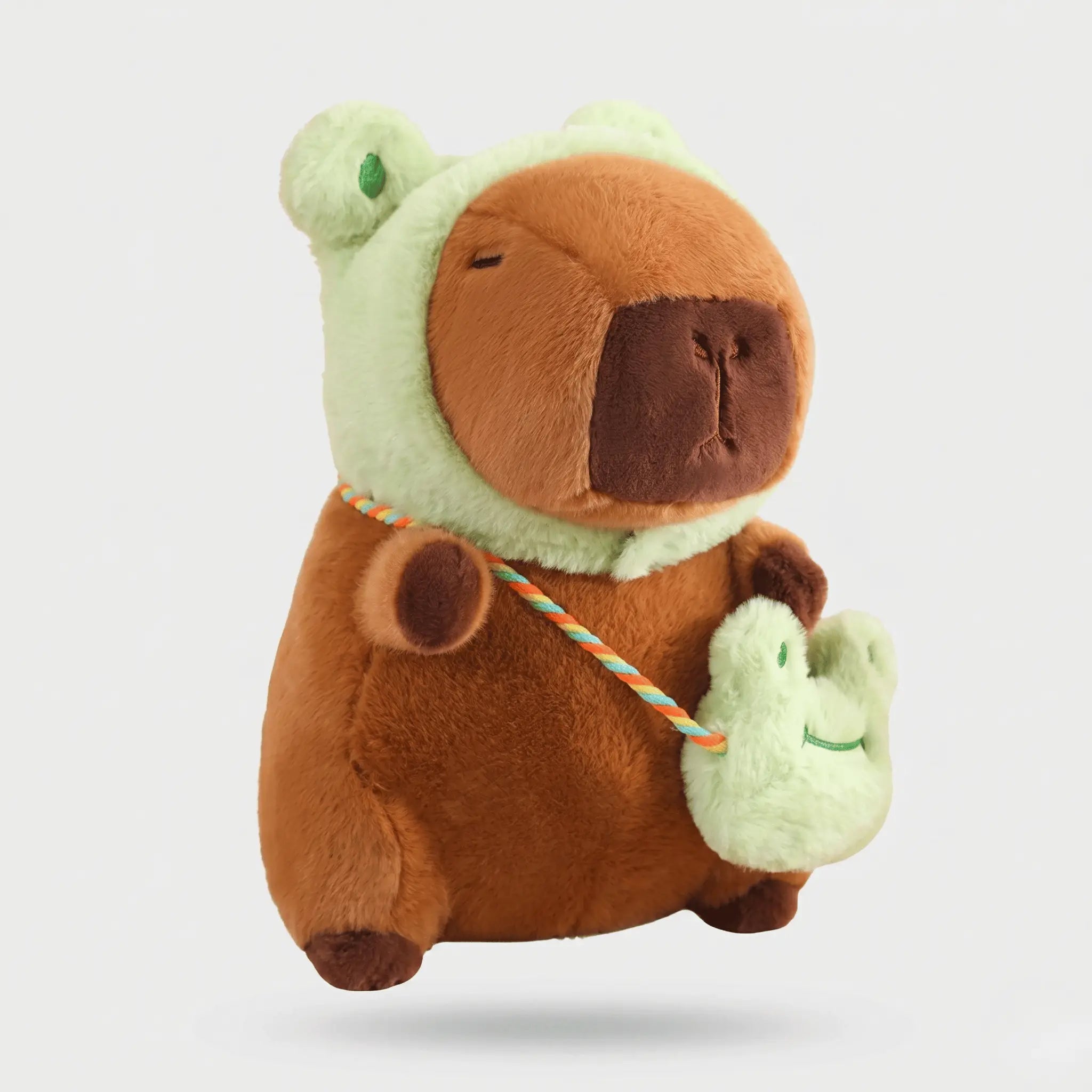 Capy the Shape-Shifting Frog Capybara Plush