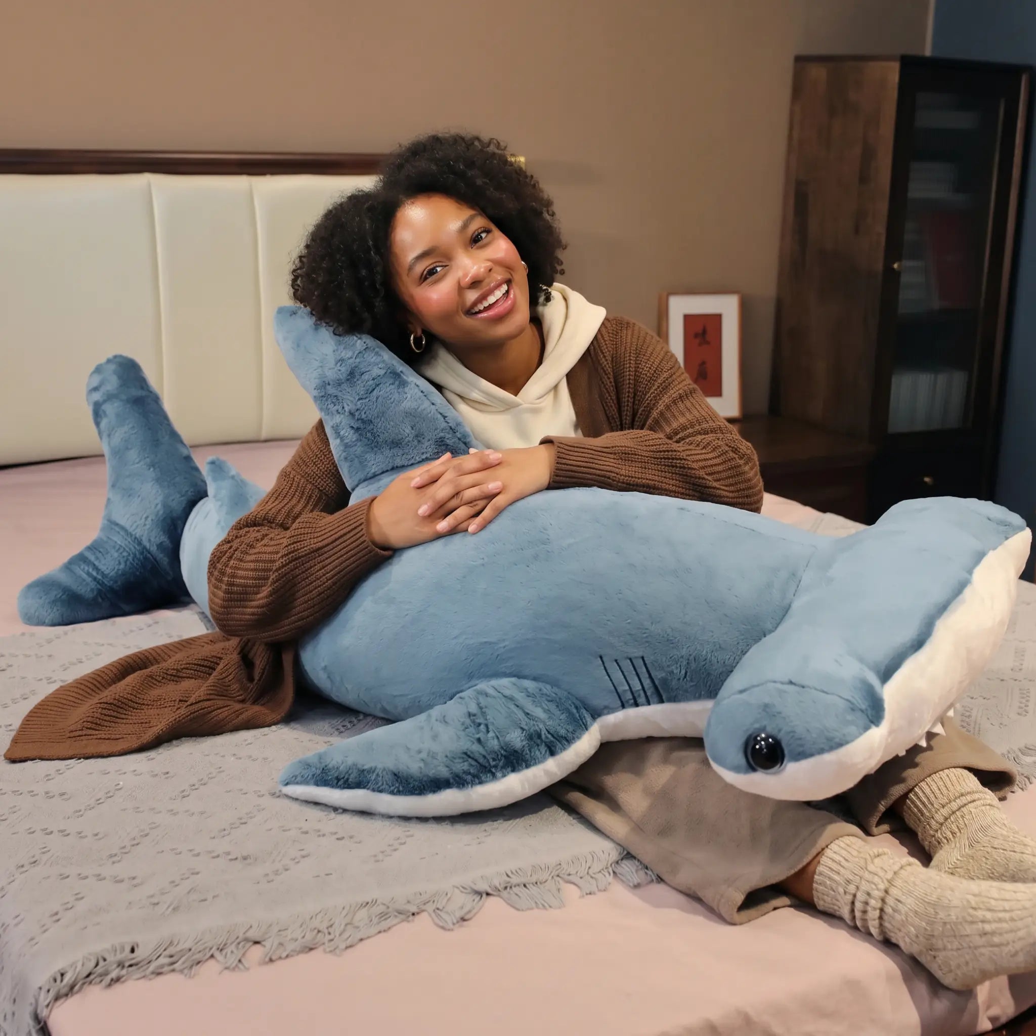 Wavy the Huggable Giant Whale Plush