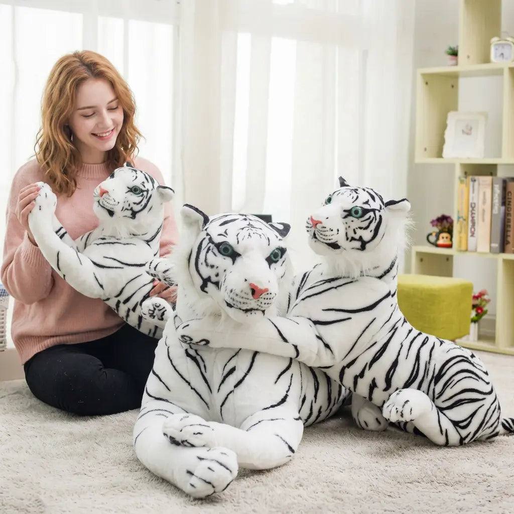 Blizzard the Giant White Tiger Plush