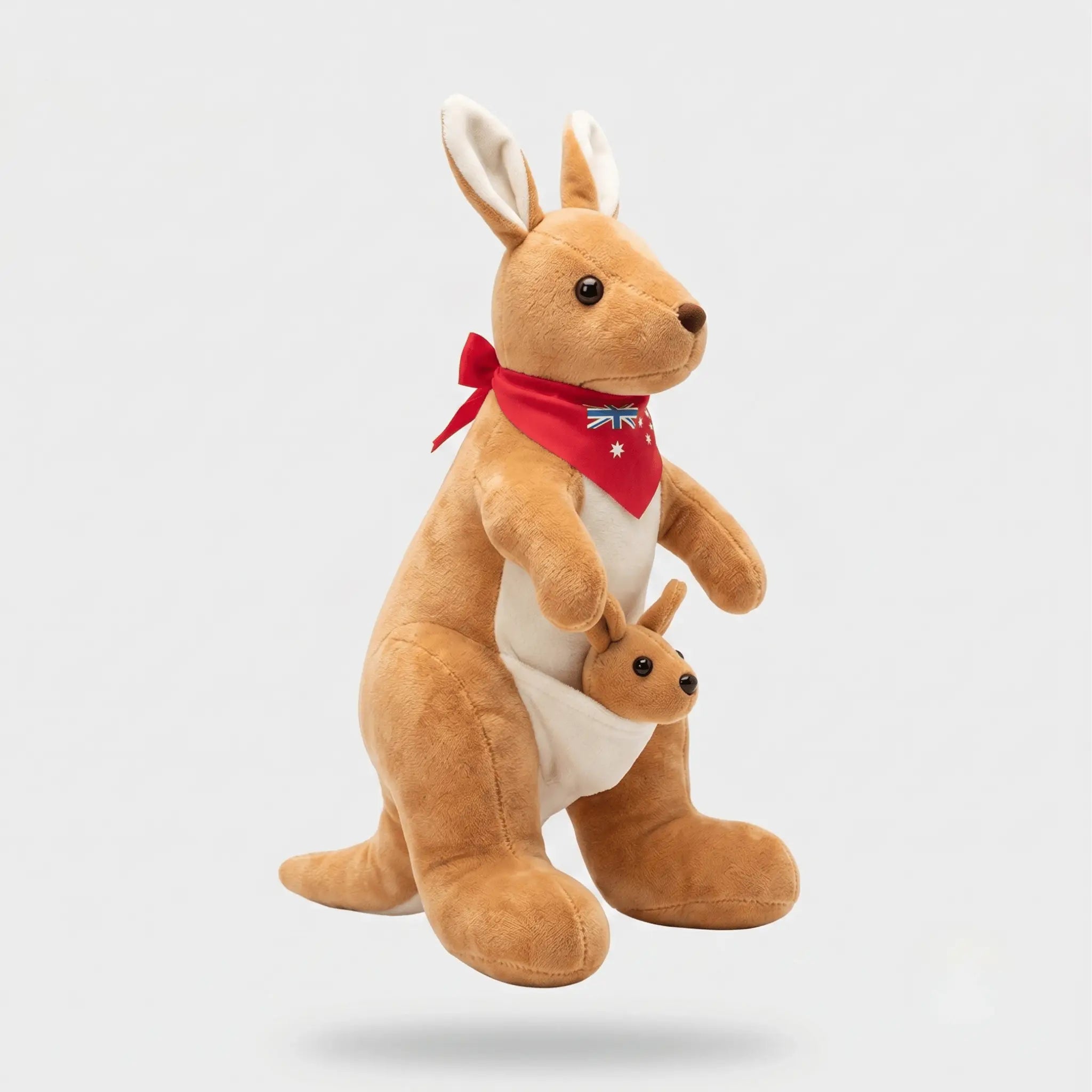Joey the Kawaii Mother and Baby Kangaroo Plush