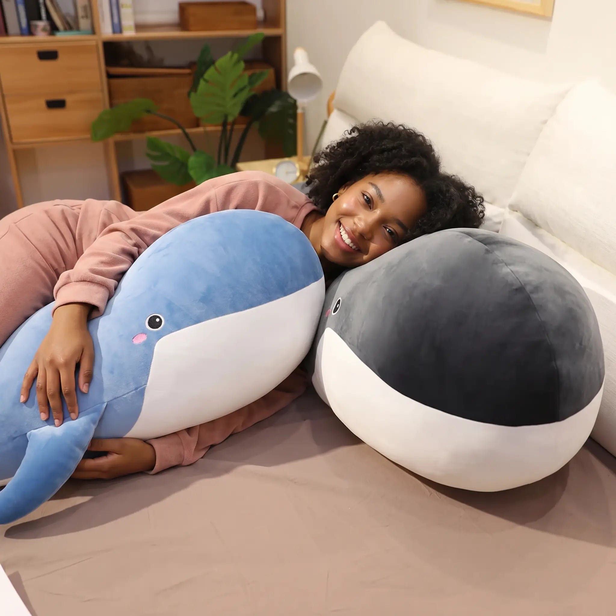 Bubbles the Giant Blue Whale Plush