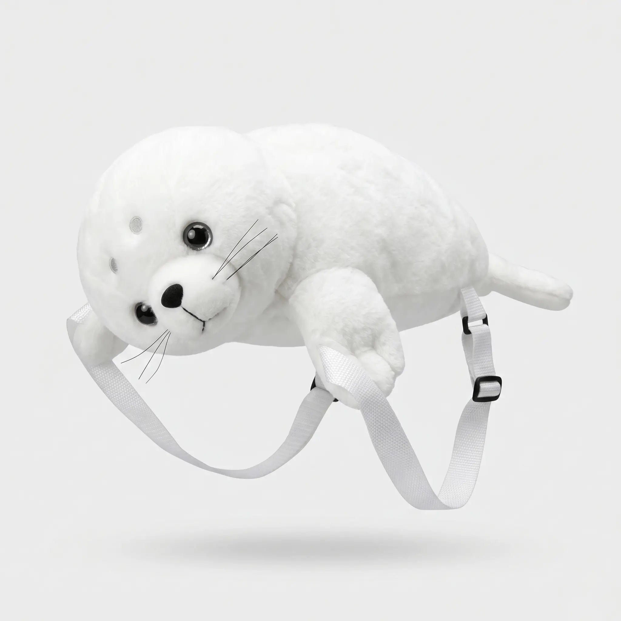 Snowy the Kawaii Seal Schoolbag Backpack Plush