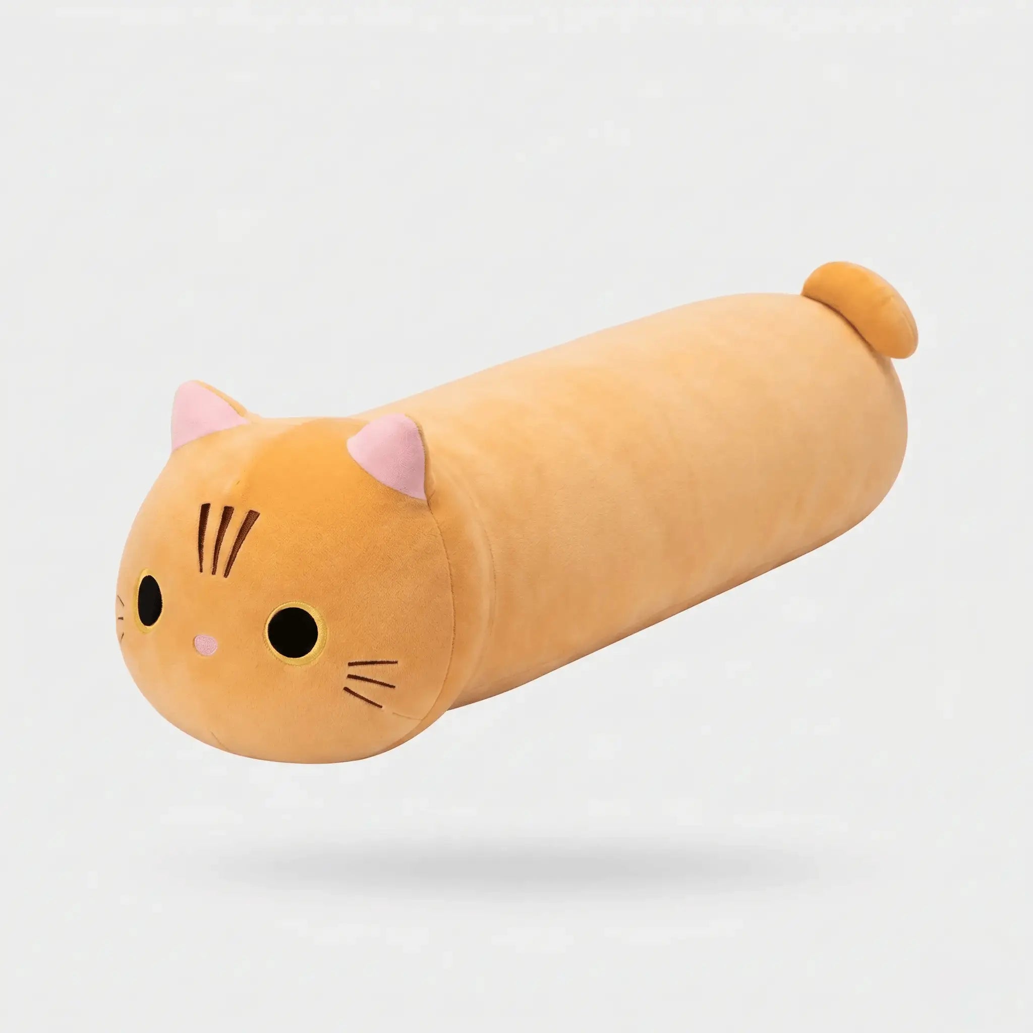 Pebbles the Kawaii Long Cat Sofa Pillow Plush