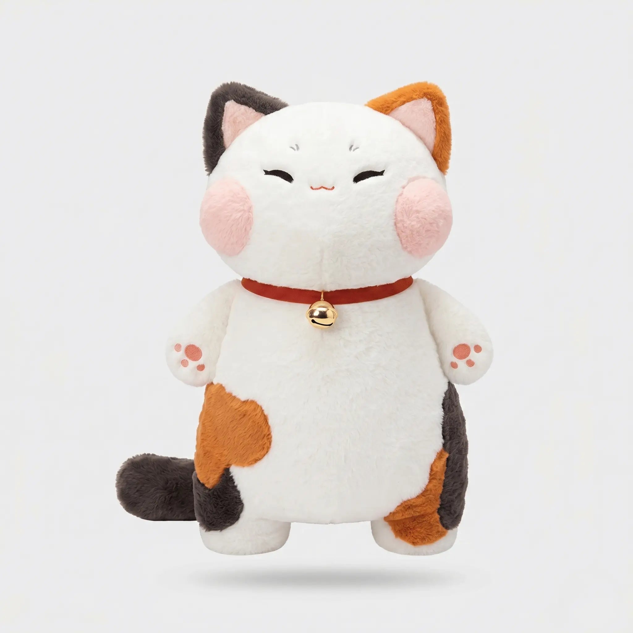 Lucky the Fortune Cat Plush Pillow
