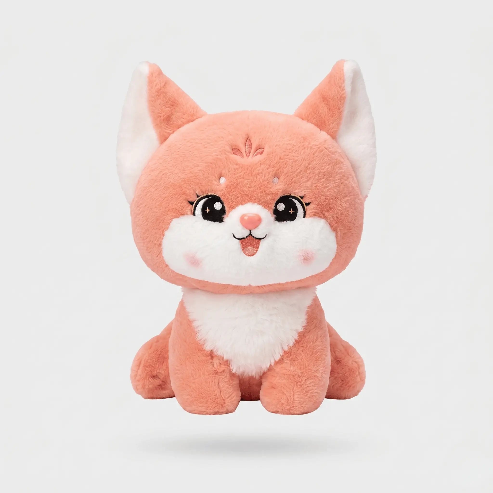 Amber the Huggable Long-Tail Fox Plushie