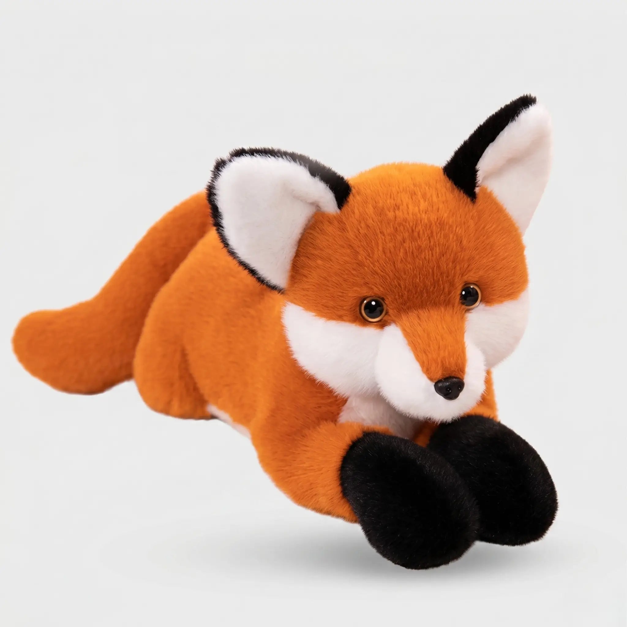 Amber the Fluffy Long-Tail Kawaii Fox Snuggle Plushie