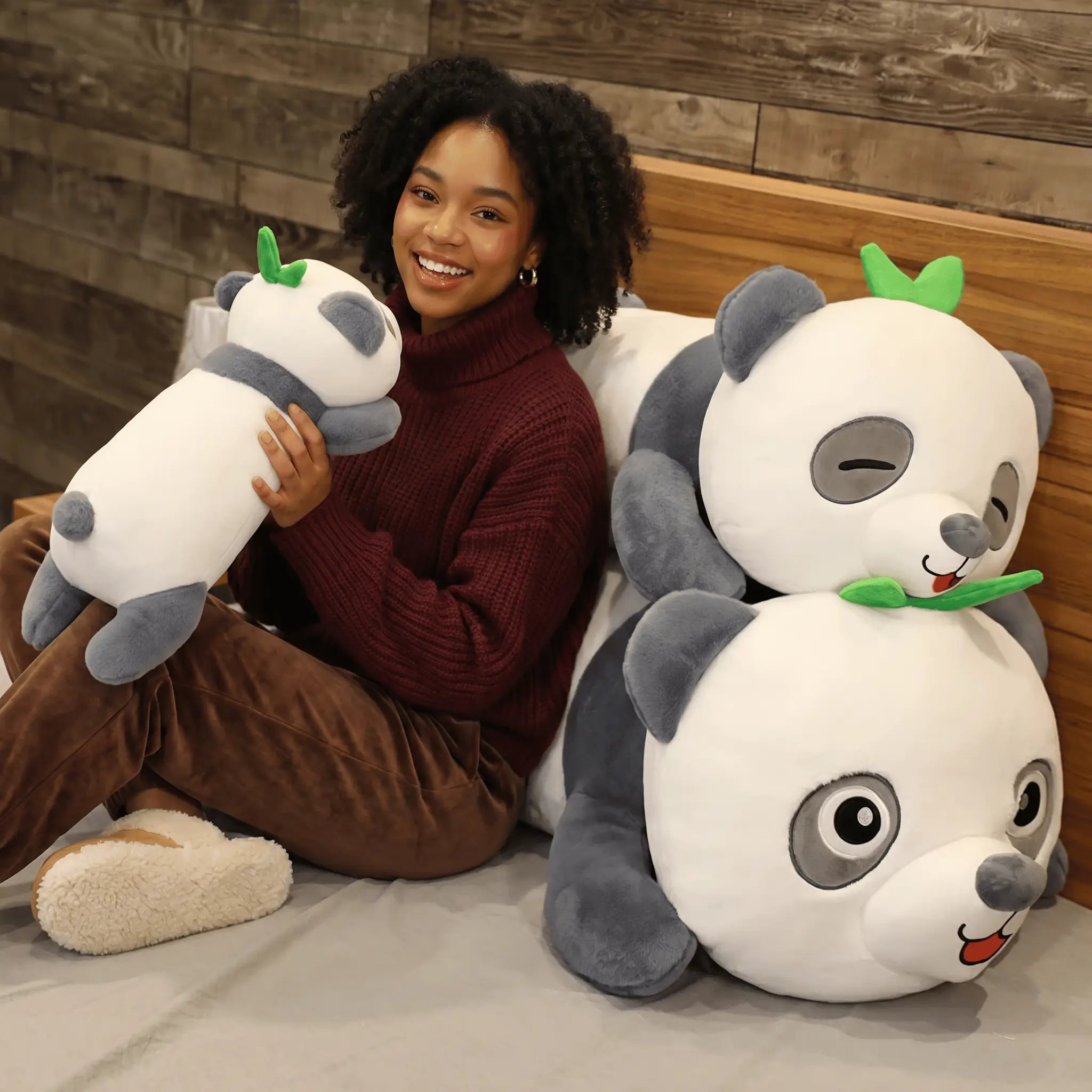 Bamboo the Kawaii Giant Panda Bear Plush Pillow