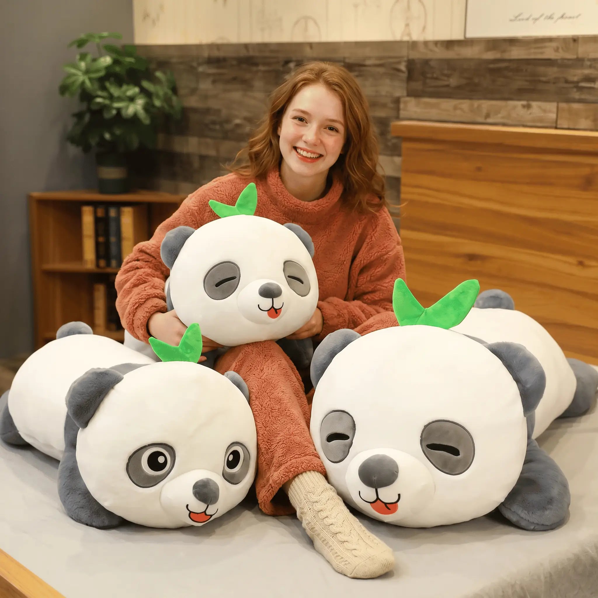 Bamboo the Kawaii Giant Panda Bear Plush Pillow