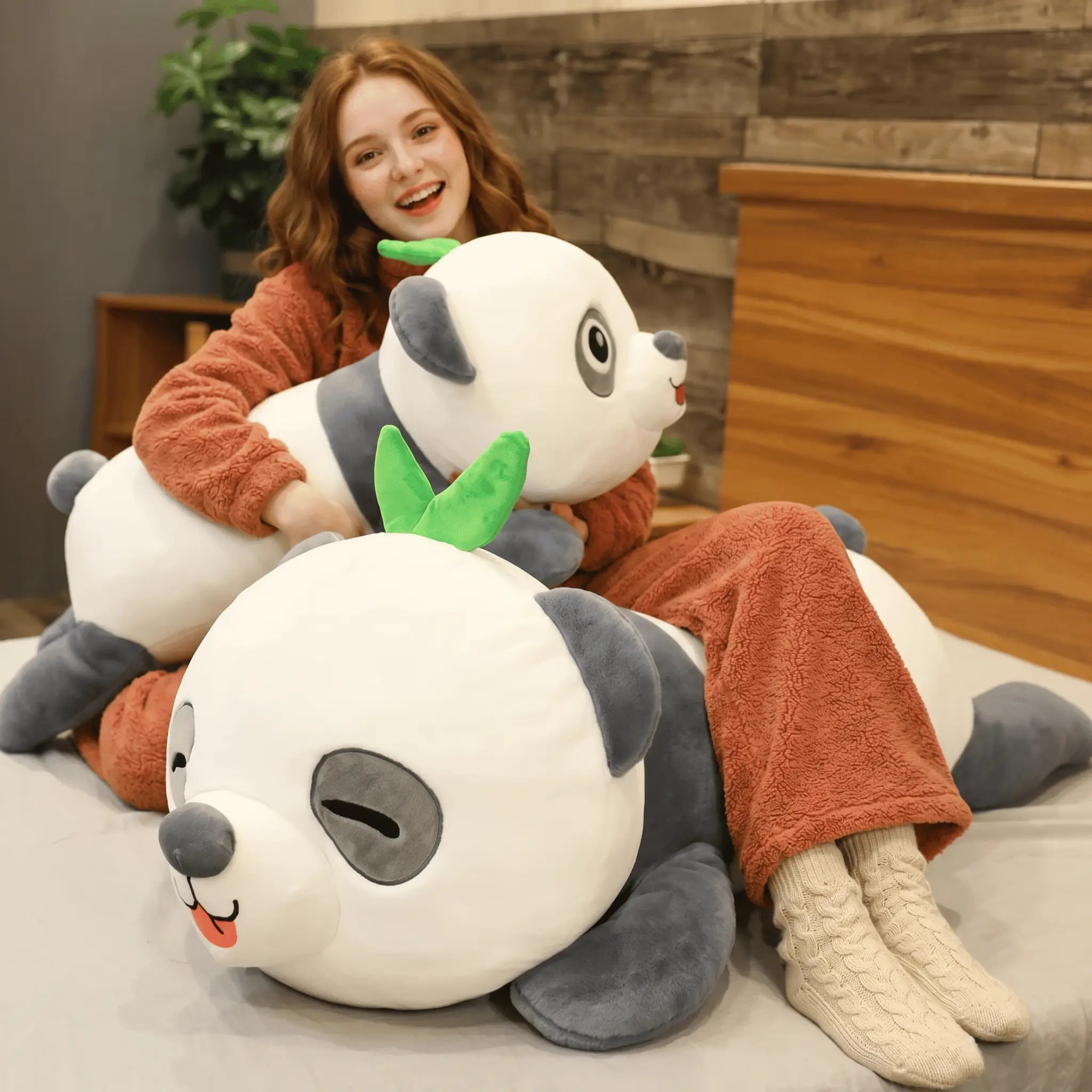 Bamboo the Kawaii Giant Panda Bear Plush Pillow