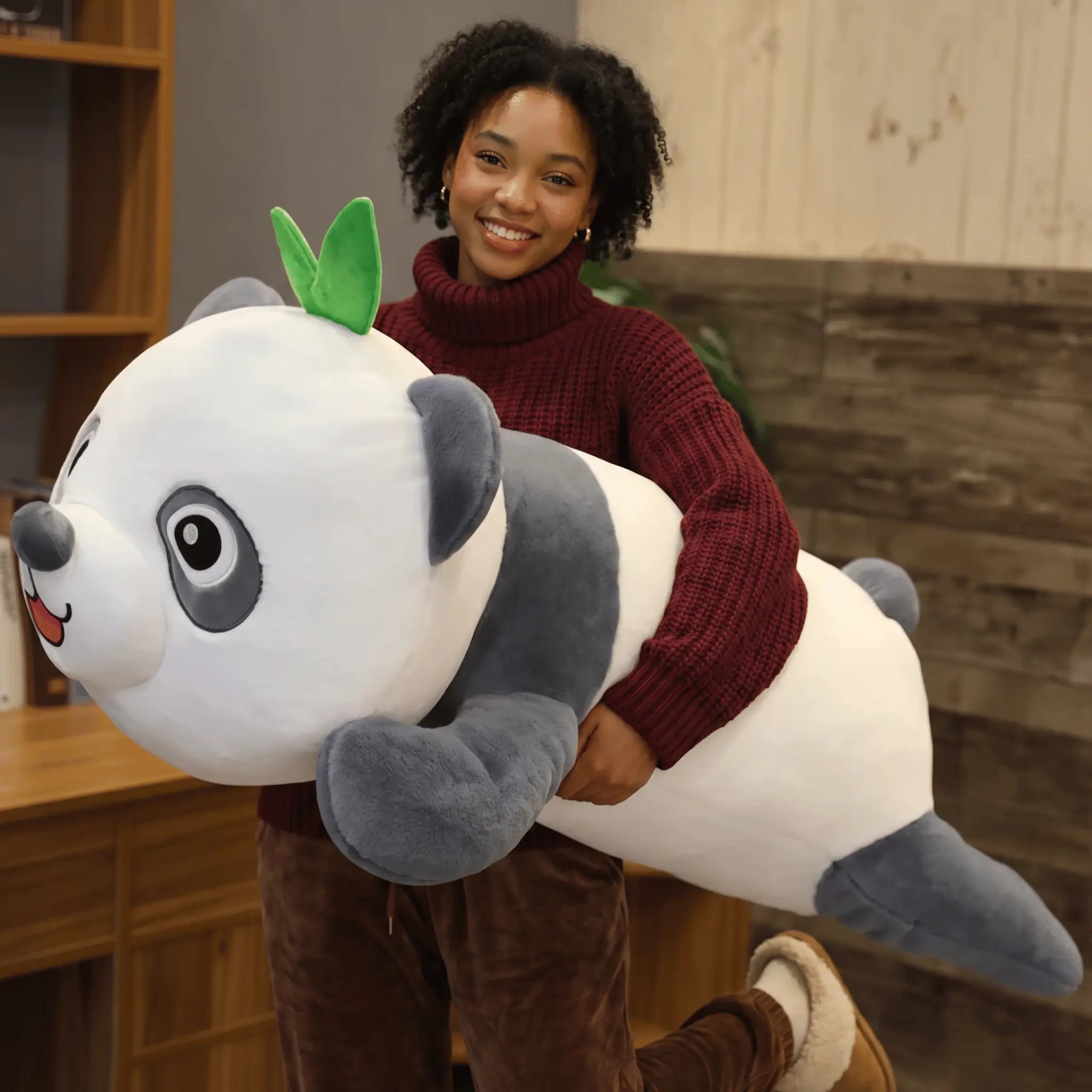 Bamboo the Kawaii Giant Panda Bear Plush Pillow