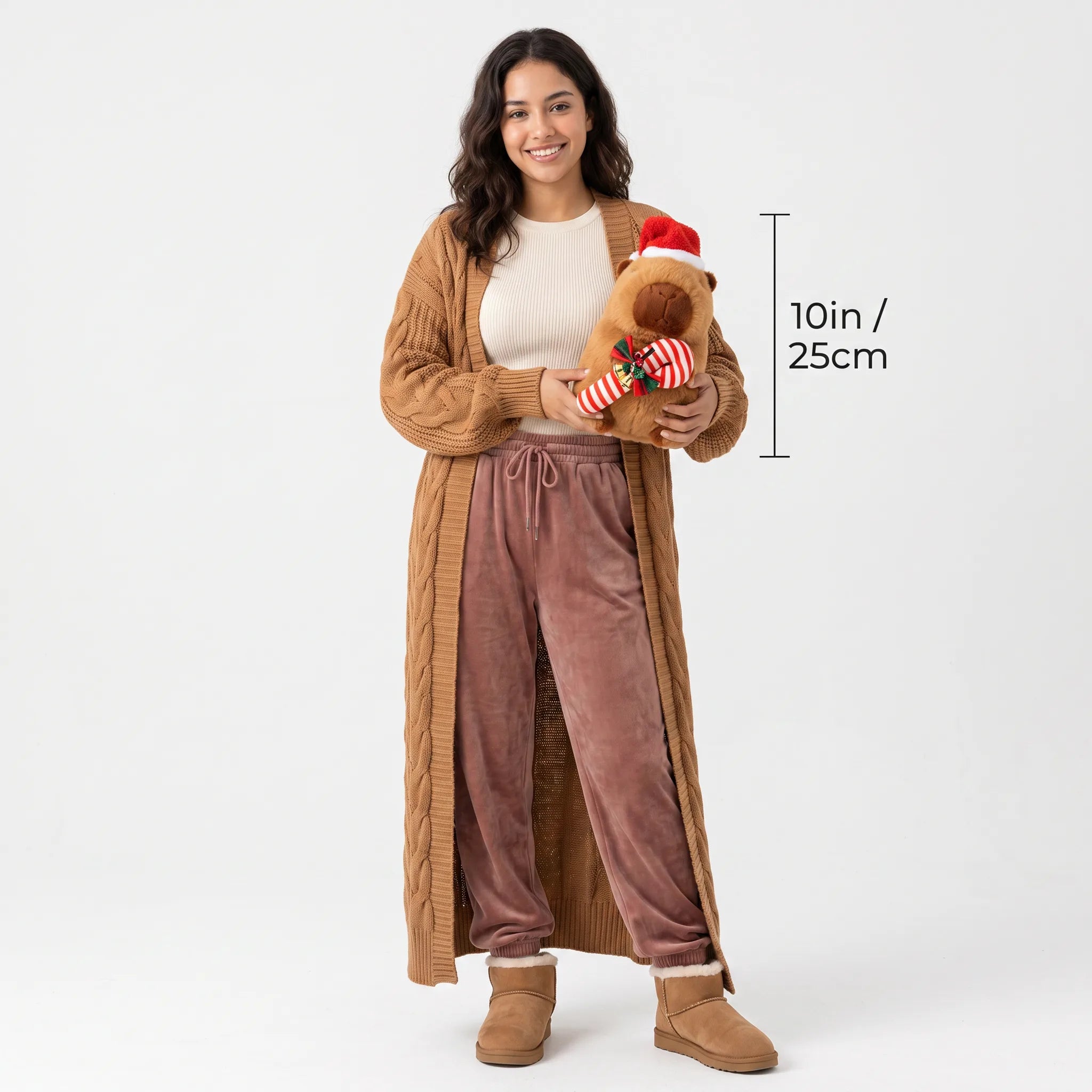Capy the Festive Red Hat New Year Capybara Plush